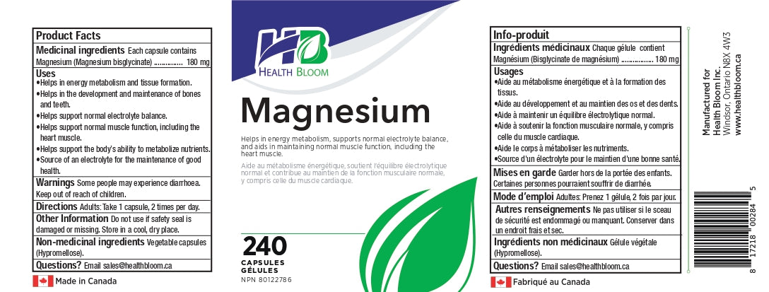 Magnesium 240 Count