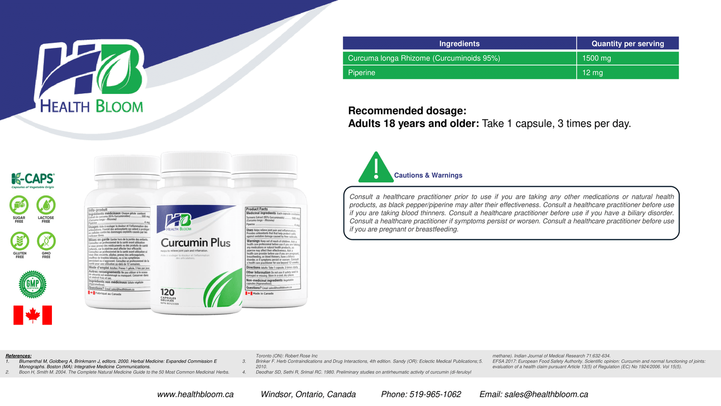 Curcumin Plus