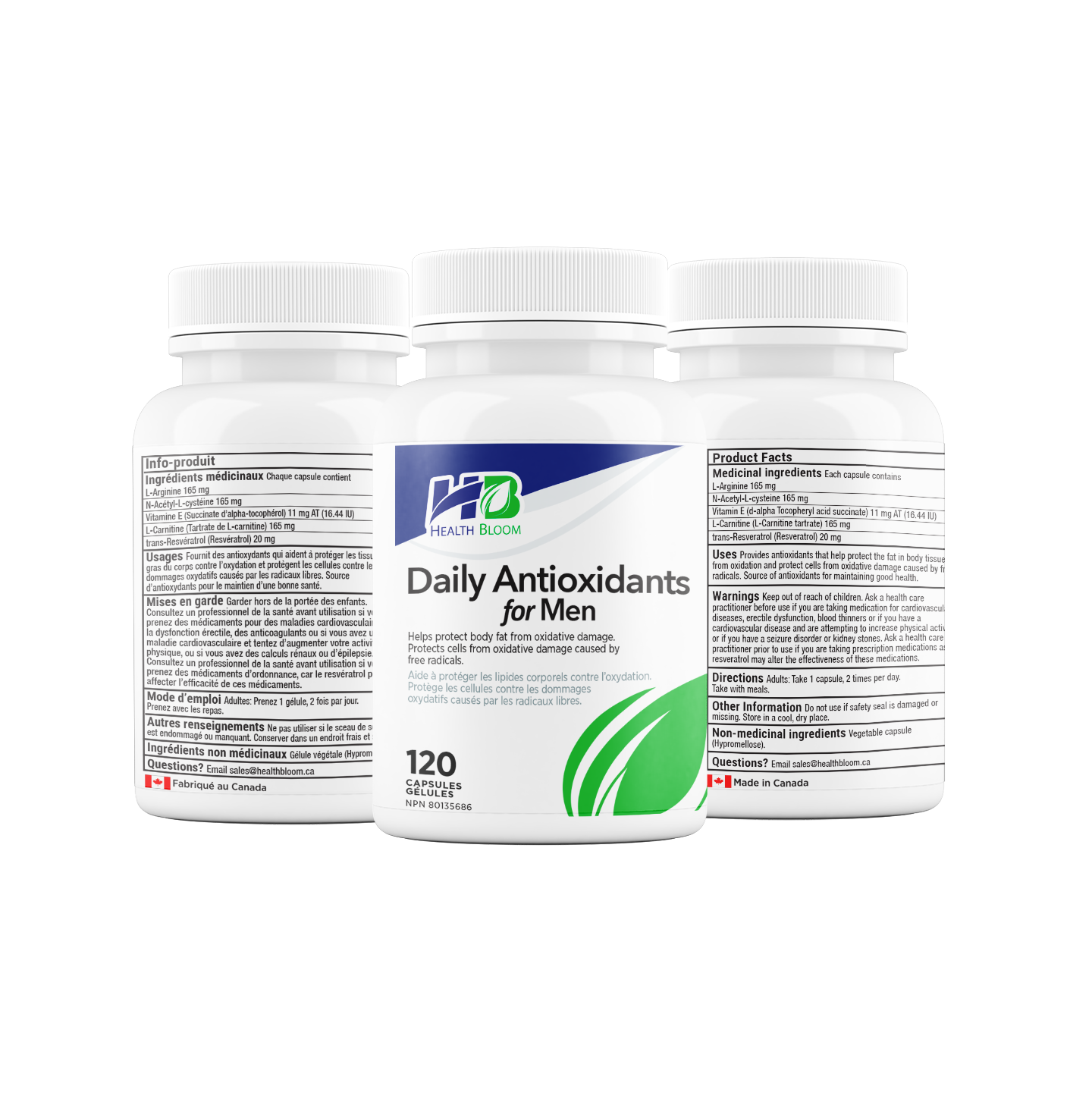 Daily Antioxidants for Men