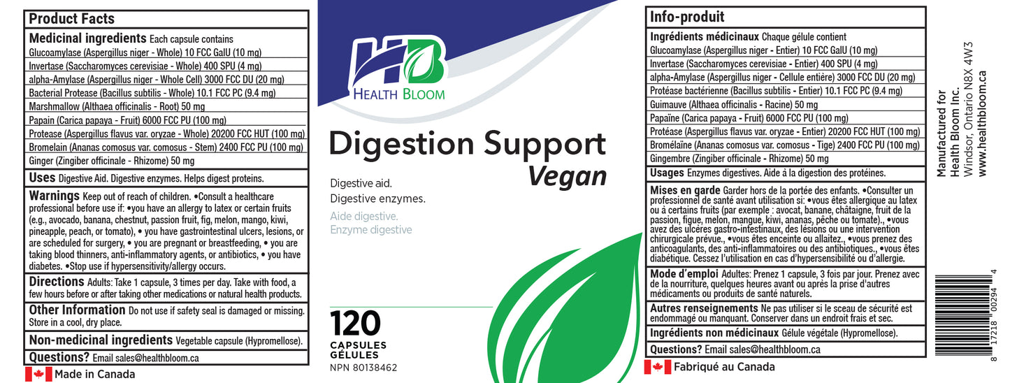 Digestion Support Vegan