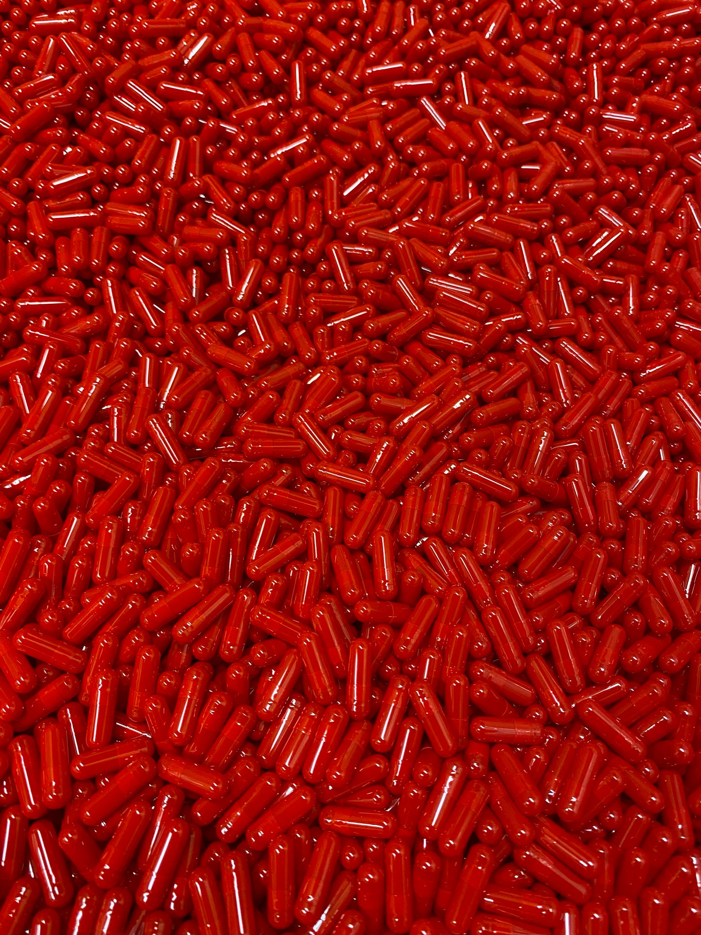 Empty Gelatin Capsules Size 3 Red