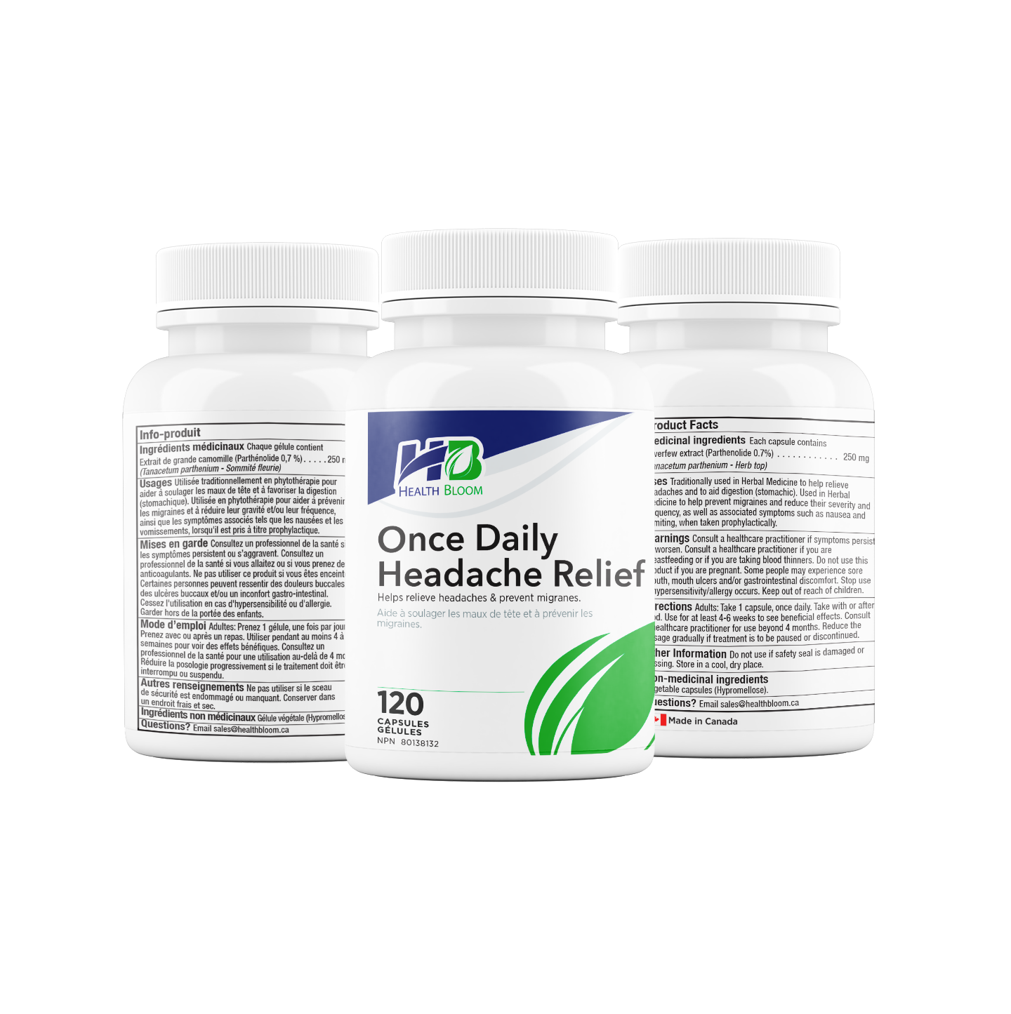 Once Daily Headache Relief