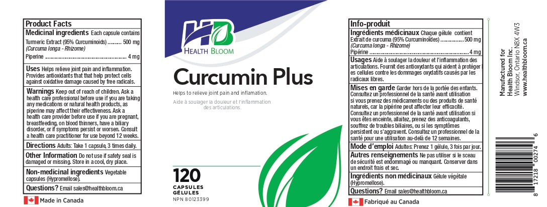 Curcumin Plus