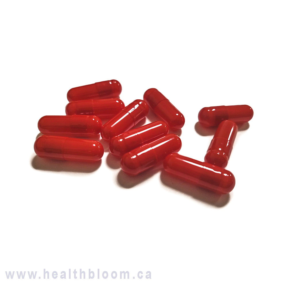 Empty Gelatin Capsules Size 3 Red