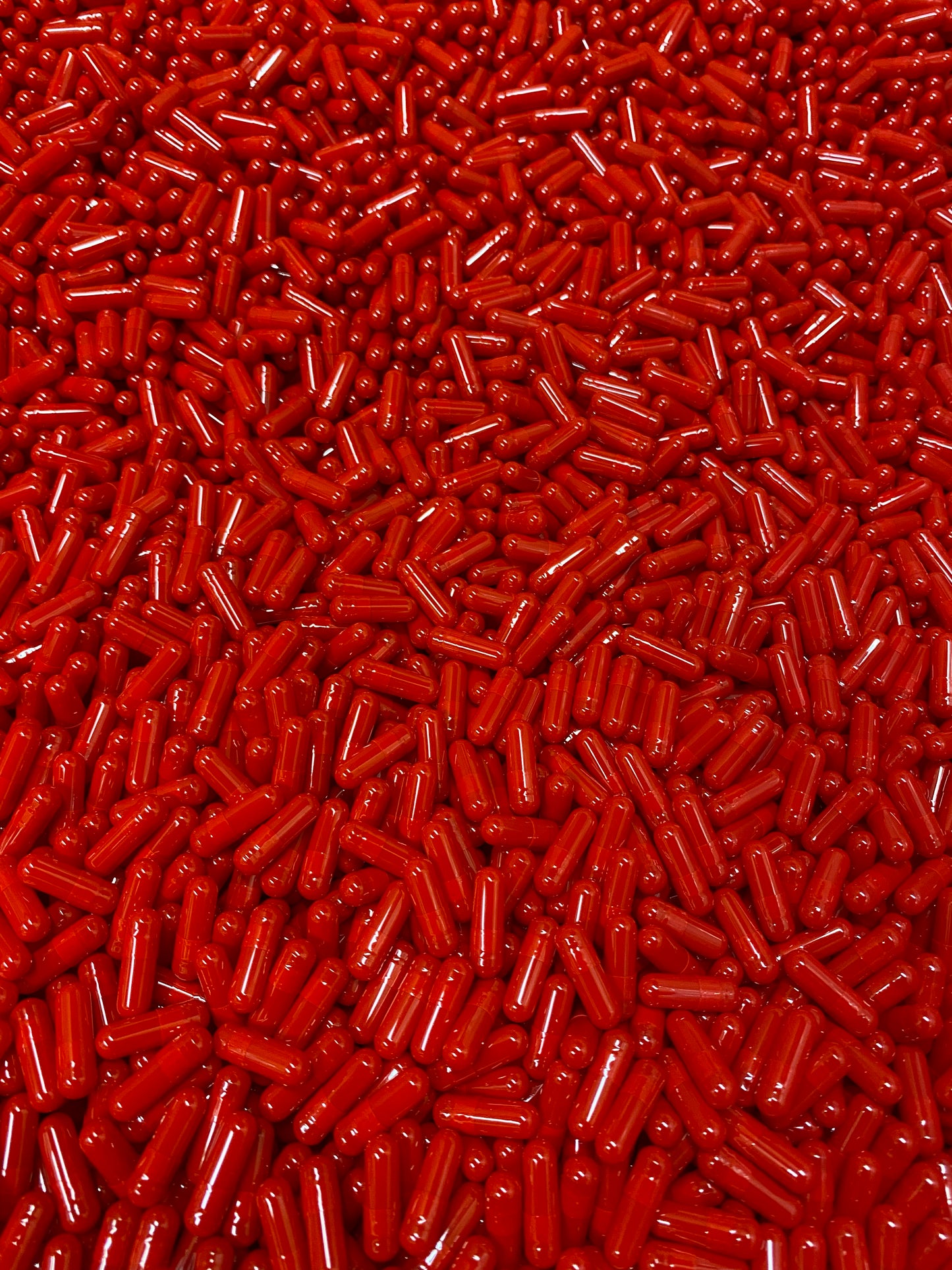 Empty Gelatin Capsules Size 3 Red