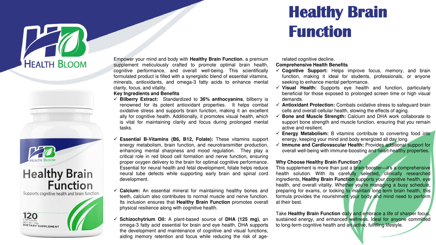 Healthy Brain Function