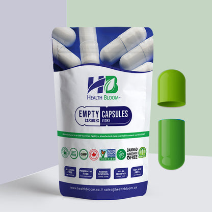 LightDark Green Capsules Separated