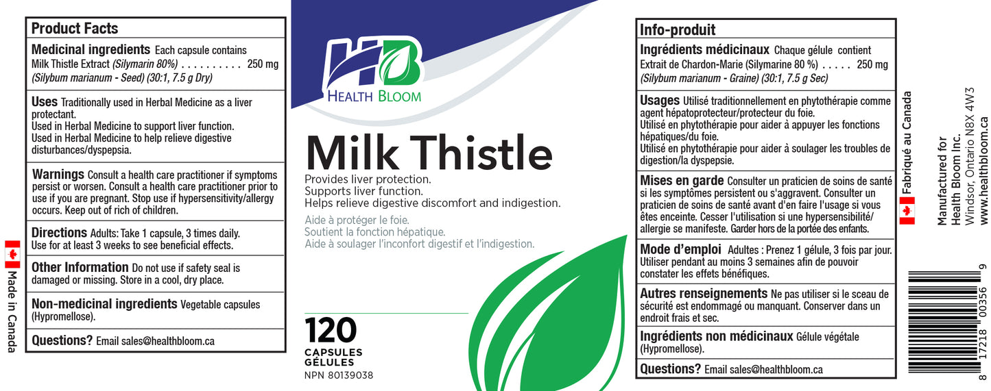 Milk Thistle LABEL