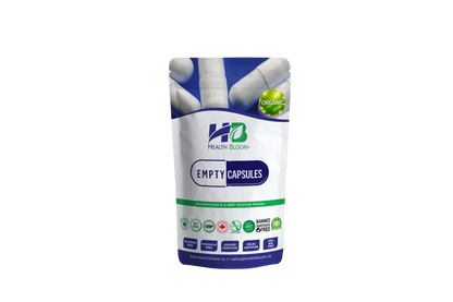 Empty Organic Vegetable Capsules Size 00 Natural