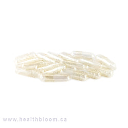 Empty Vegan Capsules Size 2 Natural